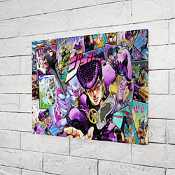 Холст прямоугольный JoJos Bizarre Adventure: Josuke, цвет: 3D-принт — фото 2