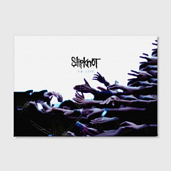 Холст прямоугольный 9 0: Live - Slipknot, цвет: 3D-принт — фото 2