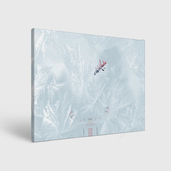 Холст прямоугольный Washington Capitals Grey Ice theme, цвет: 3D-принт