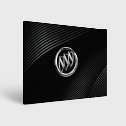 Картина прямоугольная Buick Black wave background