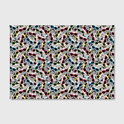 Холст прямоугольный Модные Собачки, цвет: 3D-принт — фото 2