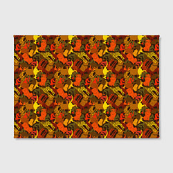 Холст прямоугольный Зверинец животные, цвет: 3D-принт — фото 2