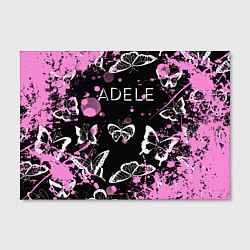 Холст прямоугольный Adele - Бабочки, цвет: 3D-принт — фото 2