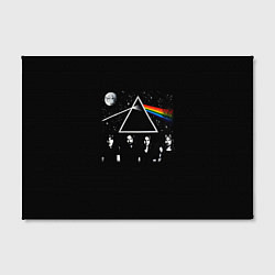 Холст прямоугольный PINK FLOYD LOGO ПИНК ФЛОЙД НЕБО, цвет: 3D-принт — фото 2