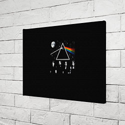 Холст прямоугольный PINK FLOYD LOGO ПИНК ФЛОЙД НЕБО, цвет: 3D-принт — фото 2