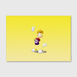 Холст прямоугольный РЕЙМАН - RAYMAN LEGENDS, цвет: 3D-принт — фото 2