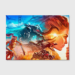 Холст прямоугольный Horizon Forbidden West Horizon Запретный Запад n 1, цвет: 3D-принт — фото 2