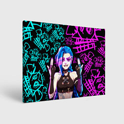 Картина прямоугольная JINX ДЖИНКС NEON PATTERN