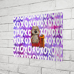 Холст прямоугольный Бен Собака, цвет: 3D-принт — фото 2