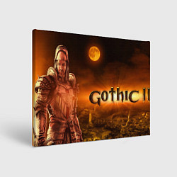 Холст прямоугольный Готика 2, цвет: 3D-принт