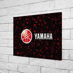 Холст прямоугольный YAMAHA Дождь, цвет: 3D-принт — фото 2