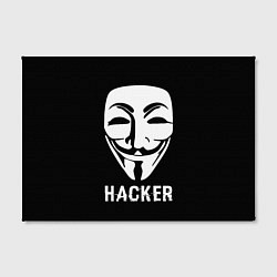 Холст прямоугольный HACKER Маска V, цвет: 3D-принт — фото 2