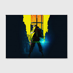 Холст прямоугольный Anime Cyberpunk, цвет: 3D-принт — фото 2