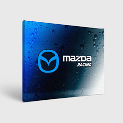 Холст прямоугольный MAZDA Racing Дождь, цвет: 3D-принт