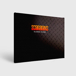 Холст прямоугольный Classic Bites - Scorpions, цвет: 3D-принт