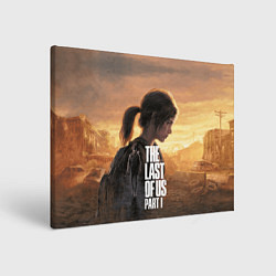 Картина прямоугольная Элли и Джоэл TLOU part 1 Remake