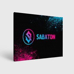 Картина прямоугольная Sabaton Neon Gradient