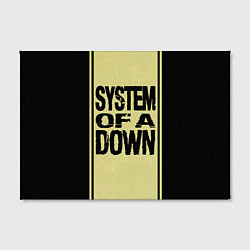 Холст прямоугольный System of a Down: 5 Album Bundle, цвет: 3D-принт — фото 2