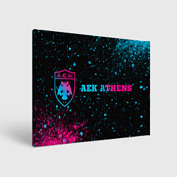 Картина прямоугольная AEK Athens Neon Gradient