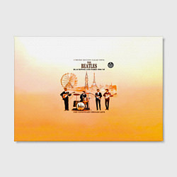 Холст прямоугольный The Beatles Blackpool And Paris 1964-65, цвет: 3D-принт — фото 2