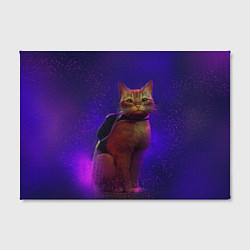 Холст прямоугольный Кот Stray, цвет: 3D-принт — фото 2