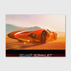Холст прямоугольный GTA 5 Declasse Screamjet Auto, цвет: 3D-принт — фото 2