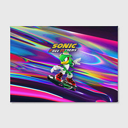 Холст прямоугольный Jet-the-hawk - Sonic Free Riders, цвет: 3D-принт — фото 2