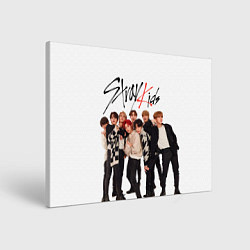 Картина прямоугольная Stray Kids white background