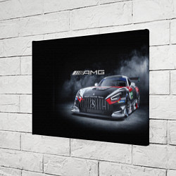 Холст прямоугольный Mercedes AMG - racing team - motorsport, цвет: 3D-принт — фото 2