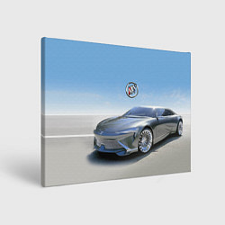 Картина прямоугольная Buick concept в пустыне