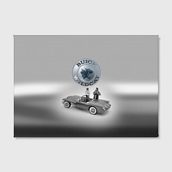 Холст прямоугольный Buick Wildcat - cabriolet - Retro, цвет: 3D-принт — фото 2