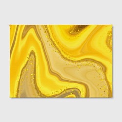 Холст прямоугольный Сладкий янтарный мед, цвет: 3D-принт — фото 2