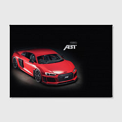 Холст прямоугольный Audi quattro ABT autotuning, цвет: 3D-принт — фото 2