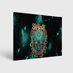 Холст прямоугольный Slipknot monster, цвет: 3D-принт