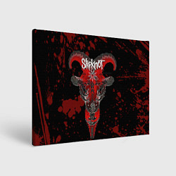 Картина прямоугольная Slipknot - красный козел