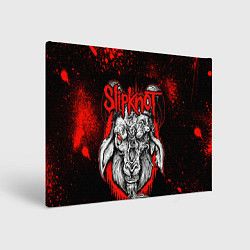 Картина прямоугольная Slipknot - красный козел