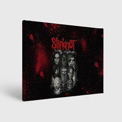 Холст прямоугольный Slipknot dark, цвет: 3D-принт