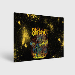 Картина прямоугольная Slipknot Yellow Monster