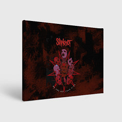 Картина прямоугольная Slipknot red satan