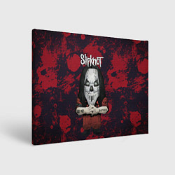 Картина прямоугольная Slipknot dark red