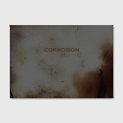 Холст прямоугольный Corrosion - рыжая ржавчина, цвет: 3D-принт — фото 2