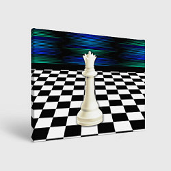 Холст прямоугольный Белая королева, цвет: 3D-принт