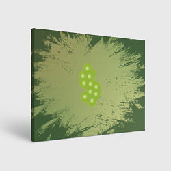 Холст прямоугольный Поп ит доллар хаки, цвет: 3D-принт