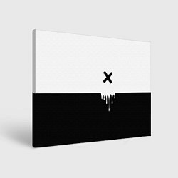 Картина прямоугольная Черно-белый X