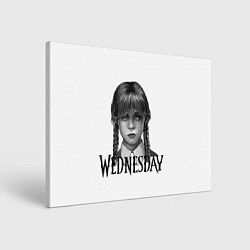 Картина прямоугольная Уэнсдэй Аддамс - Wednesday