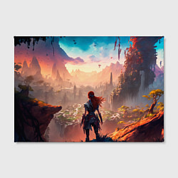 Холст прямоугольный Horizon пейзаж, цвет: 3D-принт — фото 2