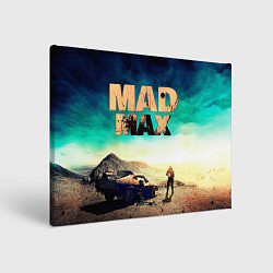 Холст прямоугольный Mad Max, цвет: 3D-принт