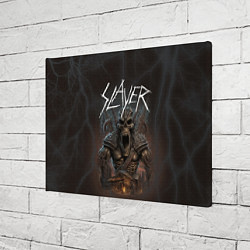 Холст прямоугольный Slayer rock monster, цвет: 3D-принт — фото 2