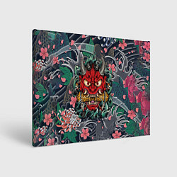 Картина прямоугольная Irazumi devil и волны