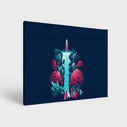 Холст прямоугольный Hyper Light Drifter, цвет: 3D-принт